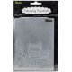 Embossing Folder Owls On Twig 4.25 X 5.75 Inches