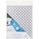 Print Your Own Starburst Seals White with Silver 0.75 inch