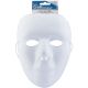 PVC Full Face Mask Form 9.75 inch White