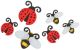 Felties Stickers Ladybugs and Bees