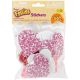 Felties Stickers Hearts with Prints
