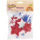 Felties Stickers Stars with Prints