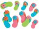 Felties Stickers Flip Flops with Gems