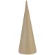 Paper Mache Open Bottom Cone 13.75 X 5 Inches