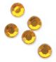 Round Rhinestones Embellishment 7mm Topaz