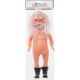 Santa Music Box Doll Plastic 13 Inches