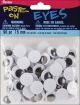Paste On Wiggle Eyes 15 mm Black