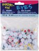 Paste On Wiggle Eyes 10 mm Assorted Colors