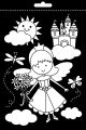 Velvet Color In Poster Princess 6 X 9 Inches
