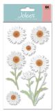 Jolees Boutique Dimensional Stickers Vellum Daisies