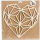 Lucky Dip Decor Flourish Geo Heart