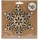 Lucky Dip Decor Flourish Med Snowflake