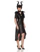 Womens Disney Maleficent Movie Maleficent Christening Deluxe Womens Glam Gown Costume Black Large 12 14