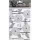 Creative Zen Collection Adult Coloring Coloring Cards Floral 1 Thank You