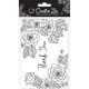 Creative Zen Collection Adult Coloring Coloring Cards Floral 2 Thank You