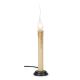 Primitive Candle Lamp Plug In Electric 7.5 Inches