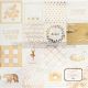 Maggie Holmes Gather Foiled Acetate 12X12 Found Gold