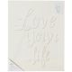 Color Reveal Collection Watercolor Panel 16 X 20 Love Your Life
