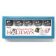 Glass Ornament Clear Heavy Duty Round 60Mm