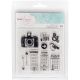 Saturday Collection Clear Acrylic Stamps