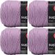 Spinrite Red Heart Super Saver Yarn Orchid Pack of 4 Skein