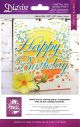 Diesire Create A Card A2 Card Size Die Birthday Flowers