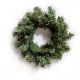 Canadian Pine Wreath 50 Tips Green 5 Inches