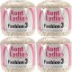 Spinrite Aunt Lydia's Fashion Crochet Thread Size 3 Bridal White 1 Pack of 4 Piece