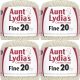Spinrite Aunt Lydia's Fine Crochet Thread Size 20 Natural 1 Pack of 4 Piece