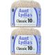 Spinrite Aunt Lydia s Classic Crochet Thread Size 10 Natural 1 Pack of 2 Piece