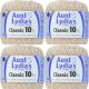 Spinrite Aunt Lydia's Classic Crochet Thread Size 10 Natural 1 Pack of 4 Piece