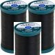 Spinrite Coats Outdoor Living Thread Mini King Spool 200yd Black 1 Pack of 3 Piece