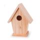 Natural Wood Birdhouse 5.75 Inches