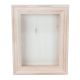 Natural Wood Shadow Box Frame 5 Inch