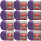 Spinrite Red Heart Soft Yarn Lavender Pack of 12 Skein