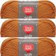 Spinrite Red Heart Soft Yarn Tangerine Pack of 3 Skein
