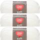Spinrite Red Heart Soft Yarn White Pack of 3 Skein