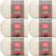 Spinrite Red Heart Soft Yarn Off White Pack of 6 Skein