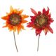 Sunflower Pick Glitter 10 Inches Assorted Colors