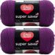 Spinrite Red Heart Super Saver Yarn Dark Orchid Pack of 2 Skein