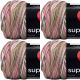 Spinrite Red Heart Super Saver Yarn Pink Camo Pack of 4 Skein