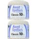 Spinrite Aunt Lydia's Classic Crochet Thread Size 10 Antique White 1 Pack of 2 Piece
