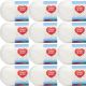 Spinrite Red Heart Soft Baby Steps Yarn White Pack of 12 Skein
