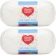Spinrite Red Heart Soft Baby Steps Yarn White Pack of 2 Skein