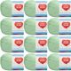 Spinrite Red Heart Soft Baby Steps Yarn Baby Green Pack of 12 Skein