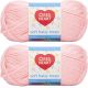 Spinrite Red Heart Soft Baby Steps Yarn Baby Pink Pack of 2 Skein