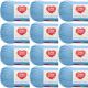 Spinrite Red Heart Soft Baby Steps Yarn Baby Blue Pack of 12 Skein