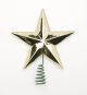 Star Tree Topper Medium Gold 2 inches