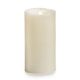 3.5 X 7 Inches Rustic Ivory Wavy Edge Realistic Flame