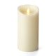 Flameless Candle Vanilla Scented Ivory Wax Pillar 3.5 X 5Inches